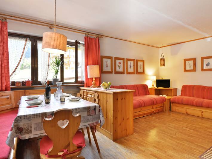 Vakantiewoning voor 4 personen, met Uitzicht in Canazei