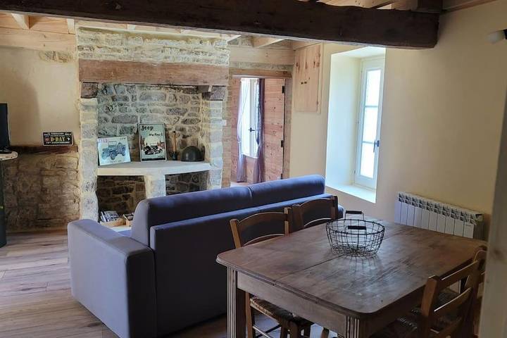 Location de vacances pour 4 personnes, avec jardin et terrasse à Brévands