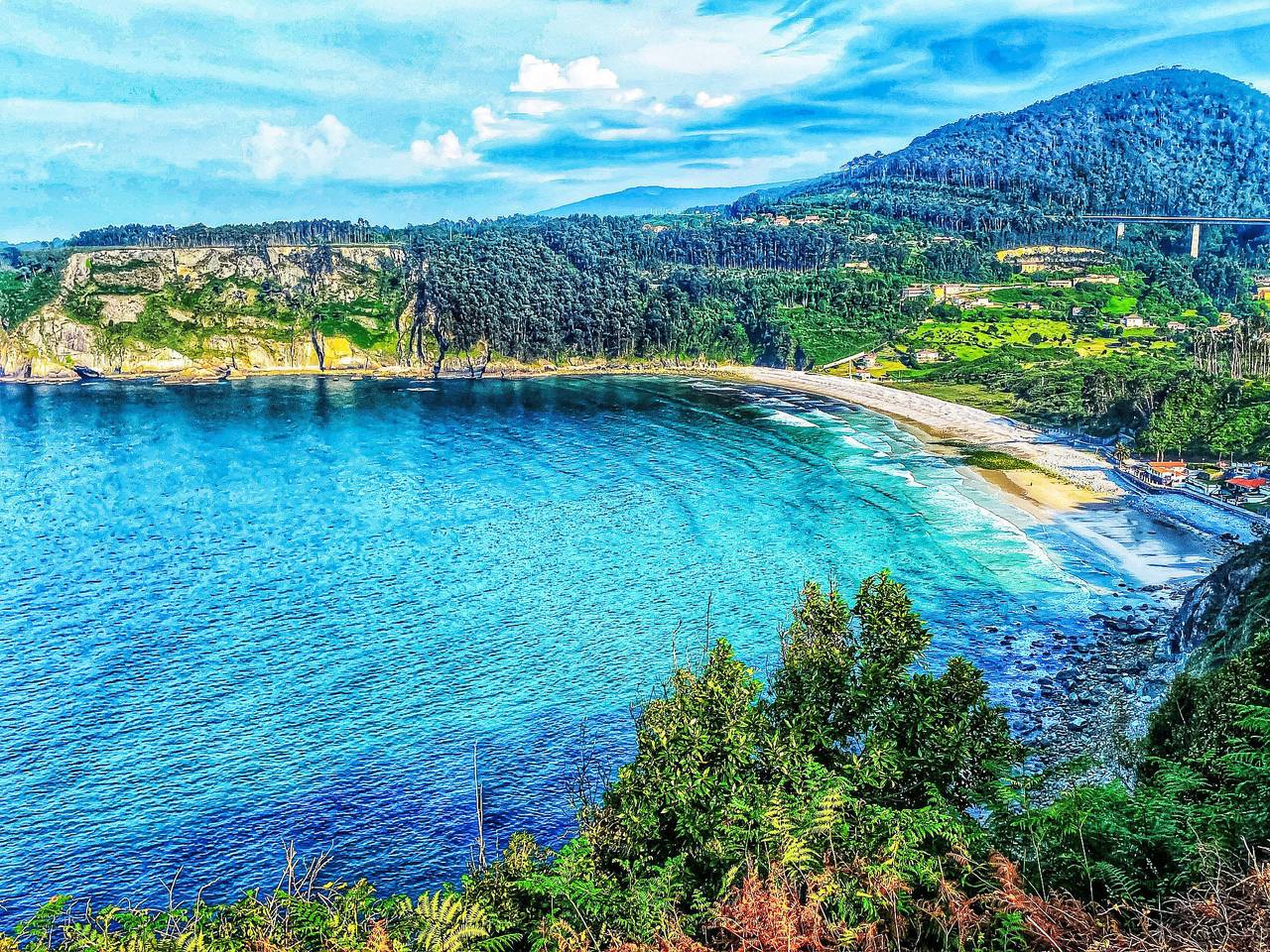Ländliches Anwesen "Mar y Montaña" (Meer und Berge) in Lamuño, Cudillero