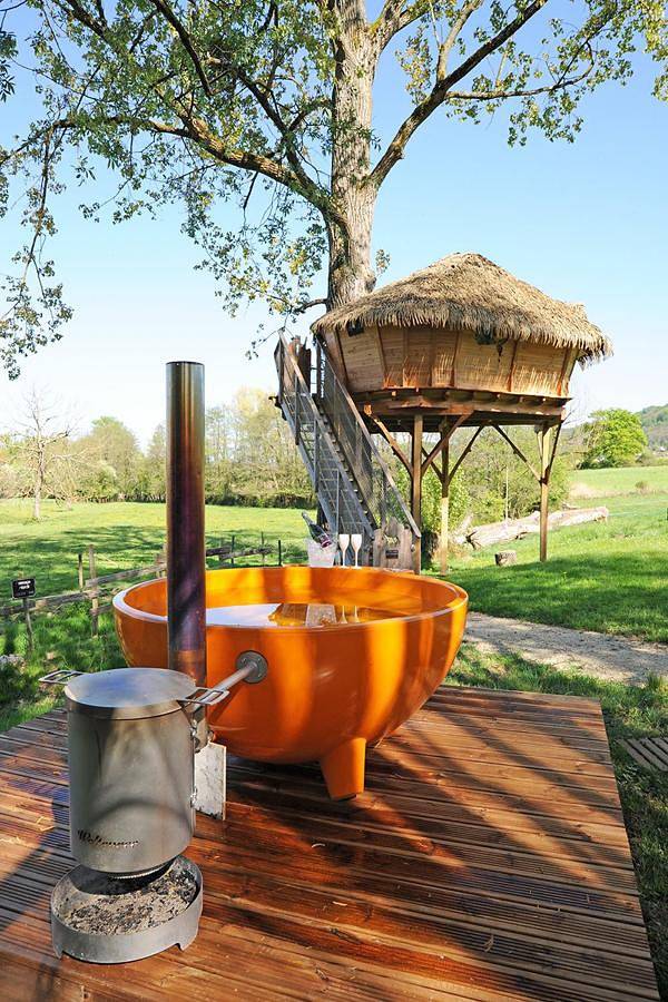 Hôtel pour 2 personnes, avec Balcon et Terrasse ainsi que Jacuzzi et Jardin