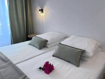 Maison de campagne pour 3 personnes, avec jardin et vue à Trie-Château