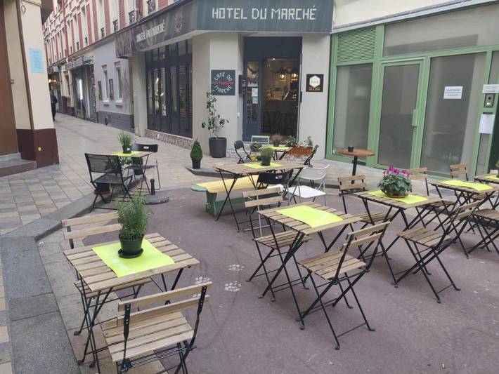 Hôtel pour 2 personnes, avec terrasse