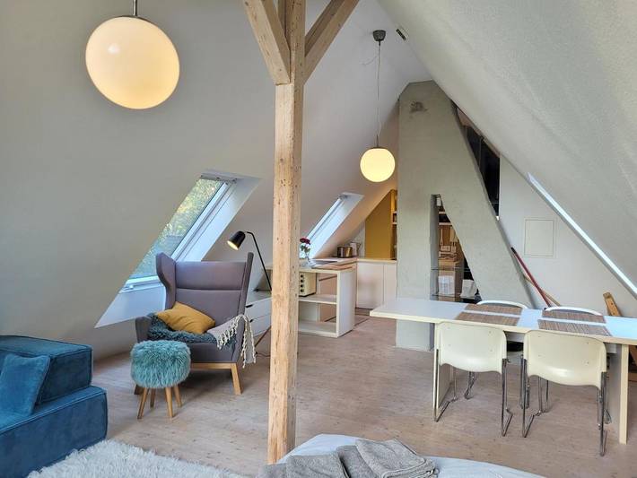 Ferienwohnung für 4 Personen, mit Terrasse und Garten sowie Sauna und Ausblick in Poppenhausen - 4