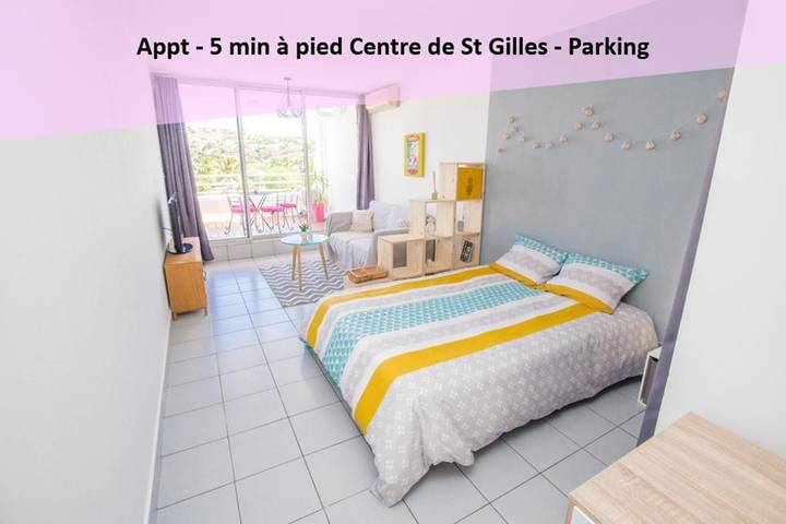 Appartement de vacances pour 2 personnes, avec terrasse et vue