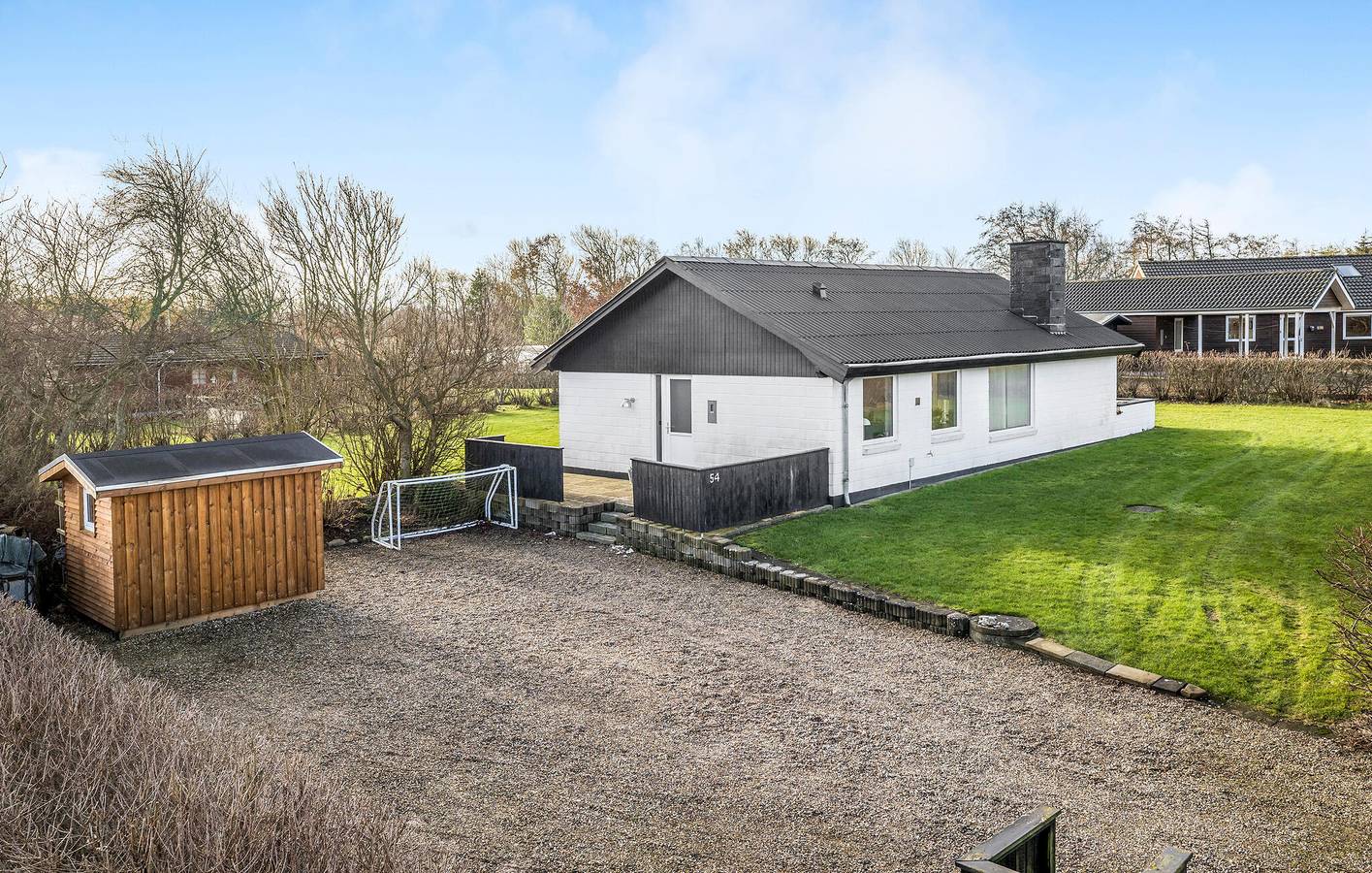 Ferienhaus für 6 Personen mit Terrasse in Livbjerggård, Limfjord in Westjütland
