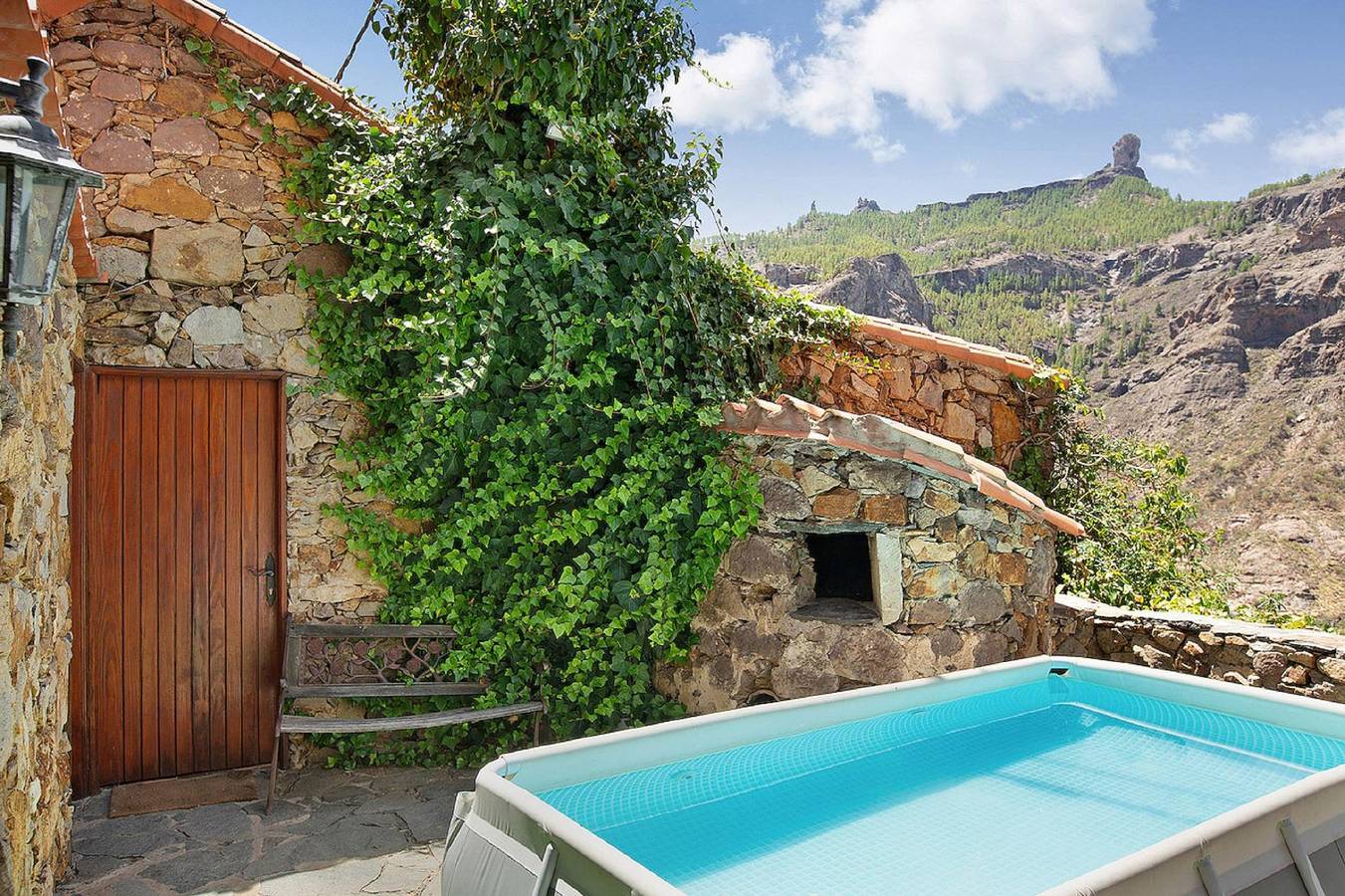 250 year old stone house in a stunning natural setting in Tejeda, North Gran Canaria