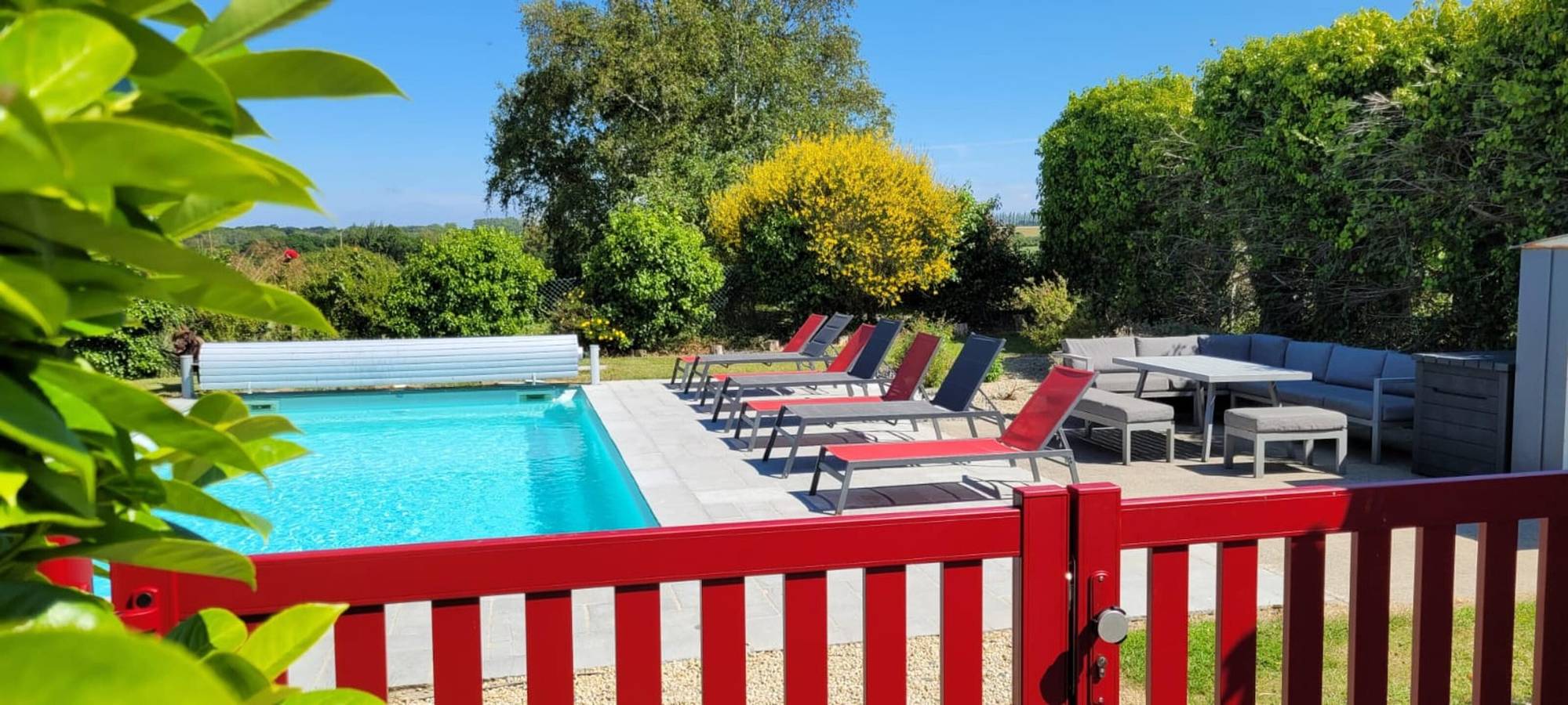 Ferienhaus 'Le Clos Du Verdelet À Planguenoual' mit Meerblick, privatem Pool und Wlan in Lamballe-Armor, Côte de Goëlo