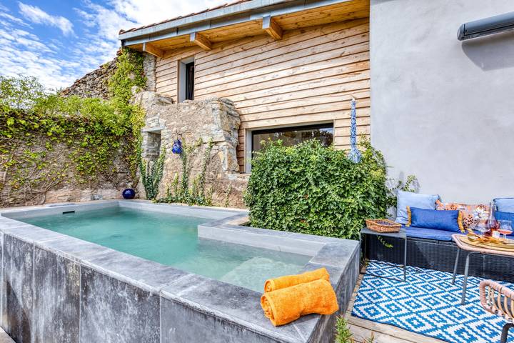 Maison de vacances pour 4 personnes, avec Jardin dans l' Hérault - 2