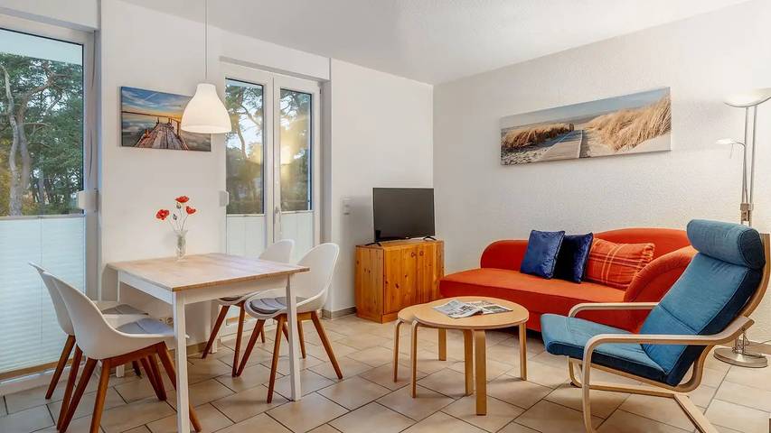 Ferienwohnung für 2 Personen, mit Balkon