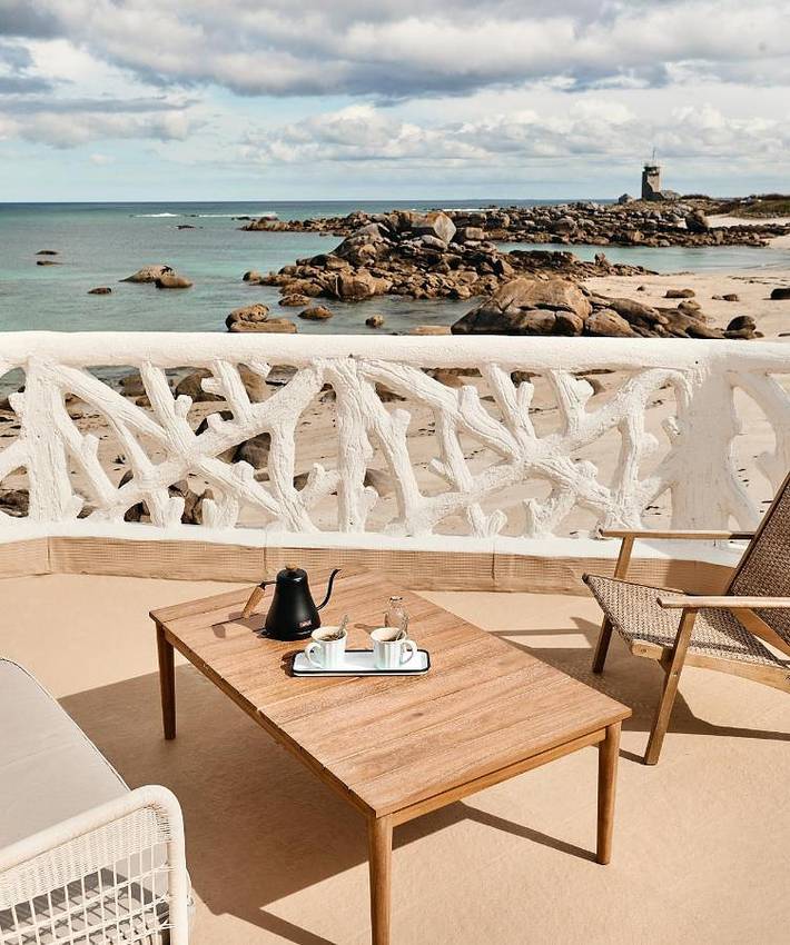 Hôtel pour 2 personnes, avec vue ainsi que jardin et sauna, animaux acceptés à Brignogan-Plages - 4