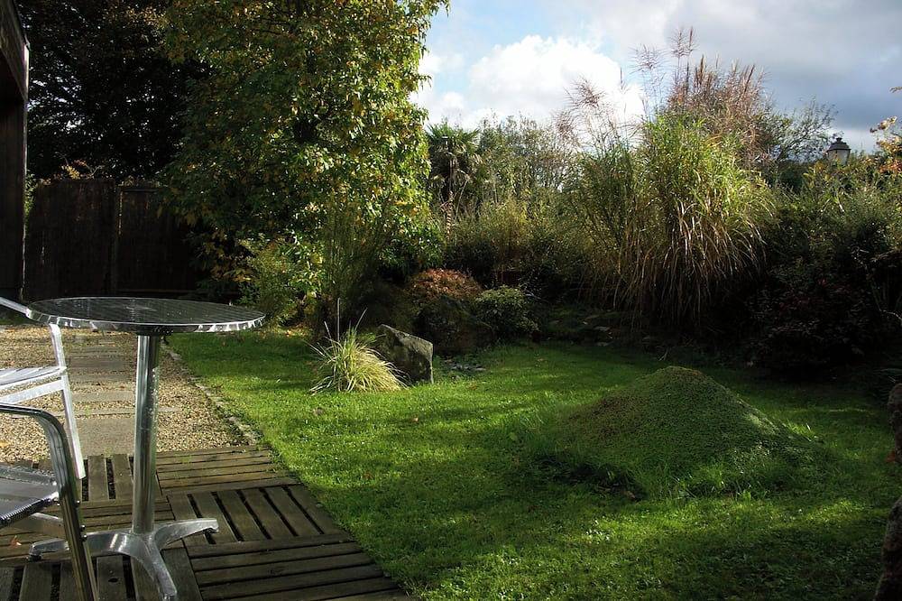 Gite. Mer à l’horizon et jardin japonisant sereine, location du semaine in Omonville-la-Petite, La Hague