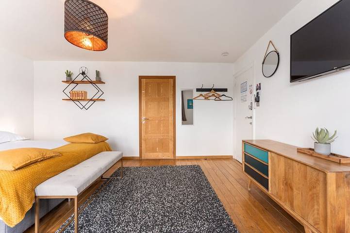 The Sweet Rose double room w. garden view in Bruges, Flandre-Occidentale
