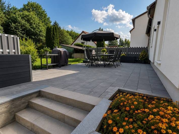 Ferienwohnung für 8 Personen, mit Balkon/Terrasse