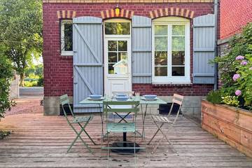 Gîte pour 4 personnes, avec terrasse et jardin à Saint-Valery-sur-Somme