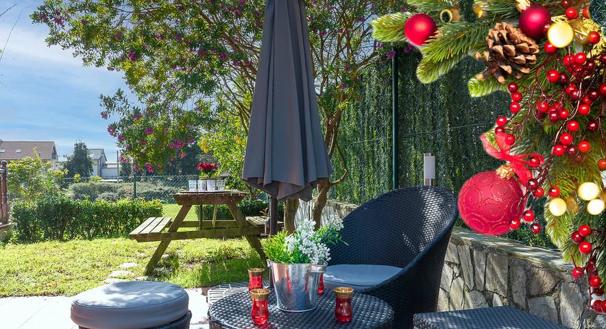 Casa de vacaciones para 7 personas, con balcón y jardín - 1