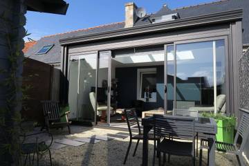 Location de vacances pour 3 personnes, avec terrasse à Trégastel