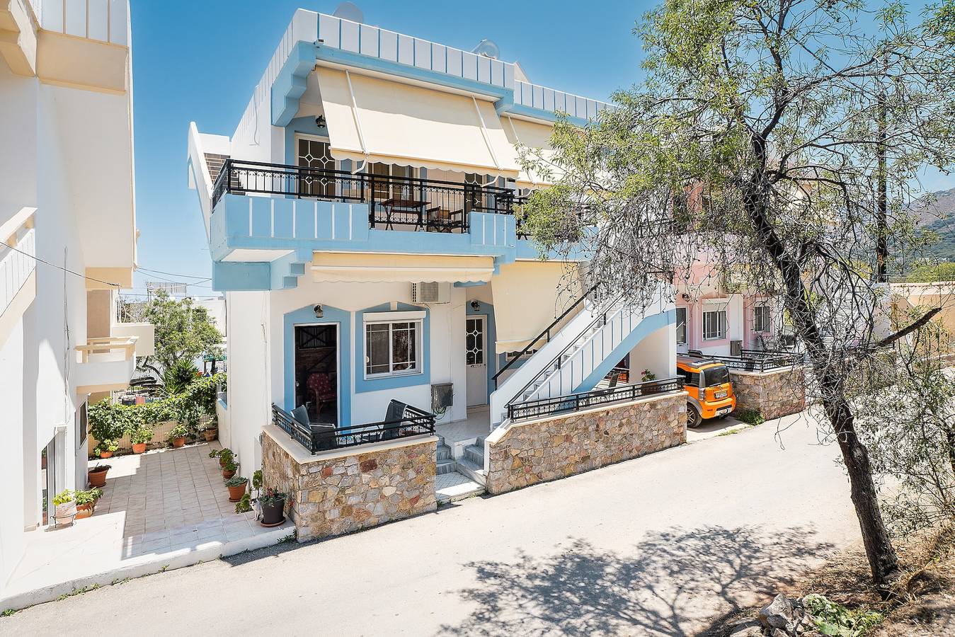 Vakantiehuis 'Olympus Tilos Apt Twin B1' met Zeezicht, Wifi en Airconditioning, foto 15