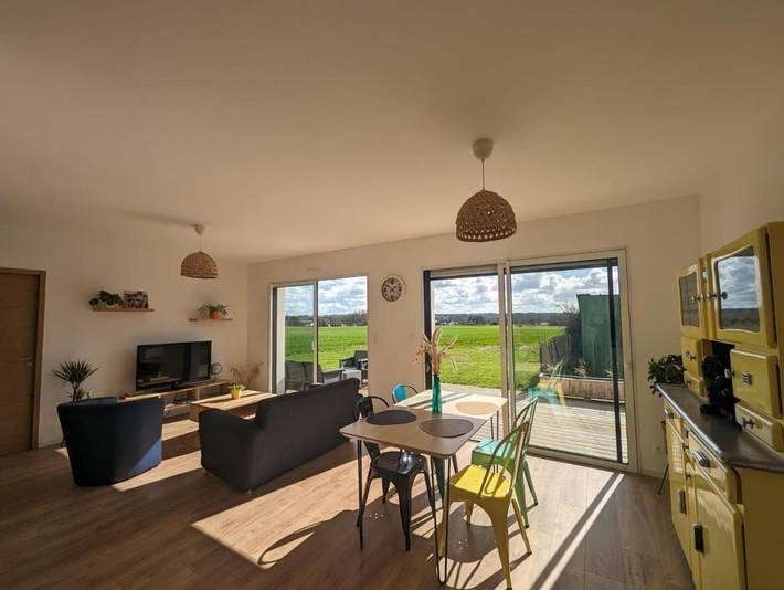 Location de vacances pour 4 personnes, avec Terrasse et Jardin à Pipriac