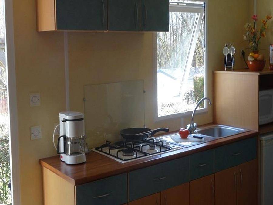 Camping Le Picouty - Mobilheim 5 personen - Mh2 Confort Plus 28 m² in Payrac, Quercy