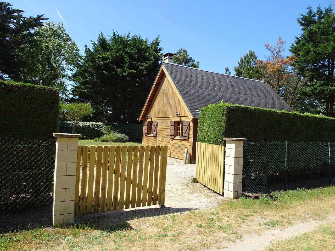 Maison en bois proche de Barneville in Denneville, Région de Coutances