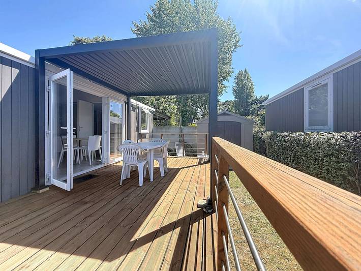 Camping pour 4 personnes, avec Terrasse et Piscine dans Basse-Normandie - 2