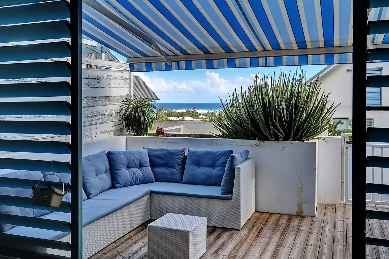 Appartement entier, Jardin Tropical - Clim - Vue Mer in La Saline les Bains, Saint-Paul (Réunion)