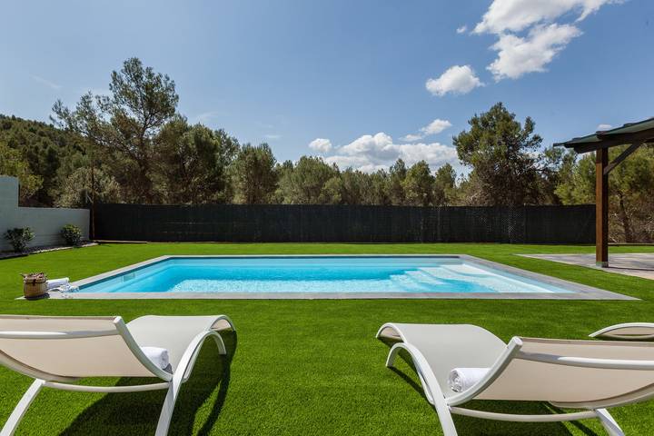 Casa rural para 6 personas, con jardín, Familias con niños en Bages - 3
