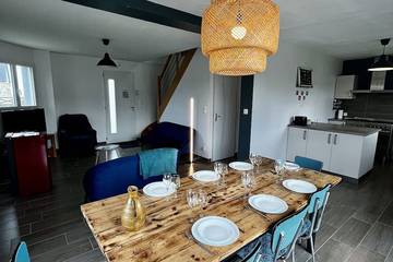 Gîte pour 7 personnes, avec jardin, animaux acceptés à Vierville-sur-Mer