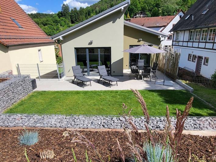 Ferienhaus für 6 Personen, mit Terrasse und Garten, kinderfreundlich im Dahner Felsenland