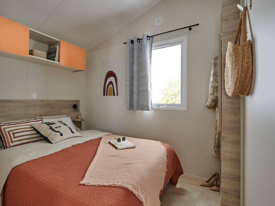 Camping Ile aux Oiseaux - Mobilhome 2 personas - Mh Confort Uno 1 hab. 20 m² (20 m²) in L'Île-d'Olonne, Valle del Loira