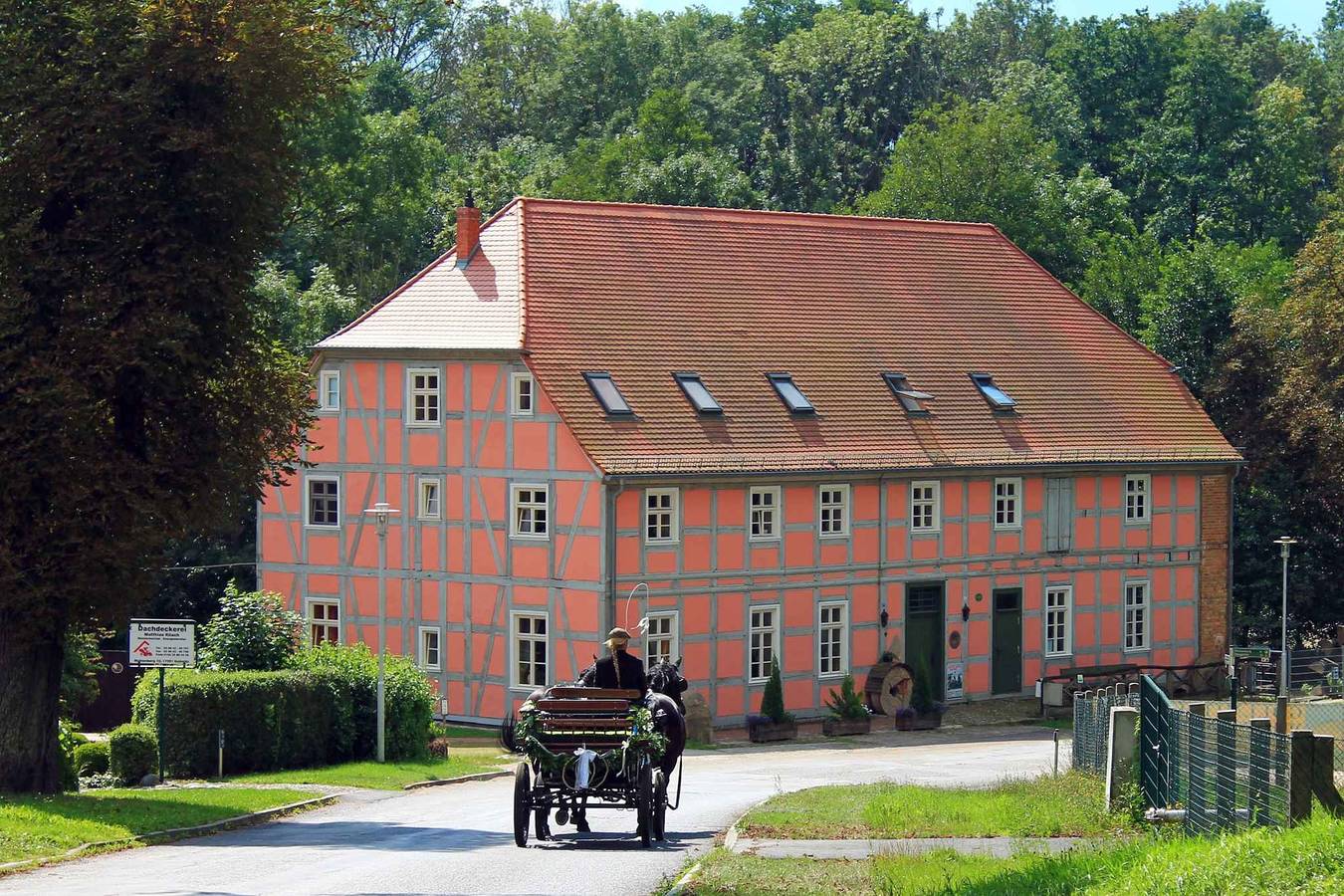 Maison de vacances dans un moulin à eau historique  in Nordwestuckermark, Uckermark