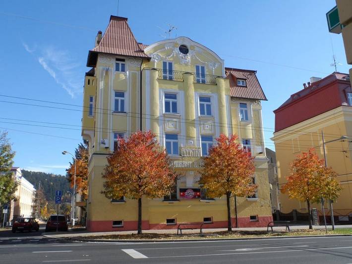 Ferienhaus für 3 Personen, mit Terrasse und Ausblick in Marienbad