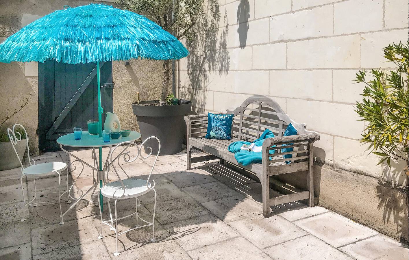 Acogedor apartamento cerca de Loches con jardín, aparcamiento y wifi in Loches, Loches region