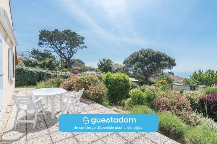 Casa de vacaciones para 10 personas, con terraza y jardín - 1