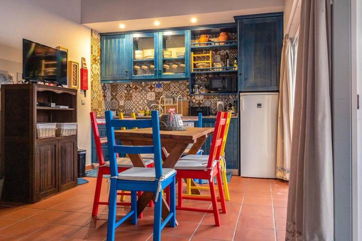 Location de vacances pour 4 personnes, avec terrasse dans Aldeia do Mato