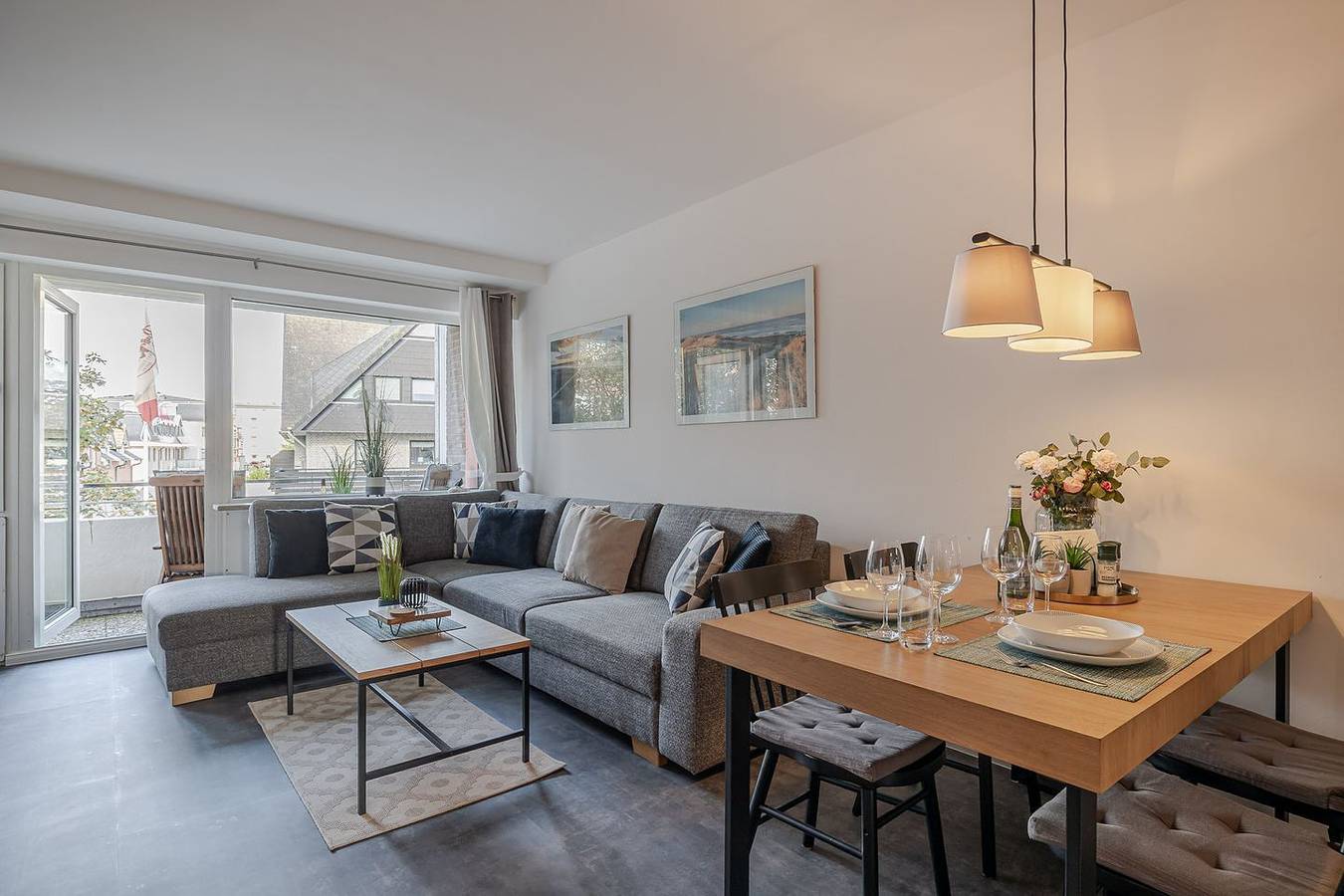 Ganze Wohnung, Bezauberndes, stilvolles City Appartement mit Ost -und Westbalkon in Westerland, Sylt (Gemeinde)