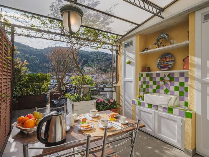 Ferienwohnung für 4 Personen, mit Terrasse in Italienische Riviera - 2
