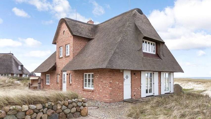 Ferienhaus mit Meerblick für 8 Personen, mit Garten und Terrasse sowie Sauna in Hörnum - 4