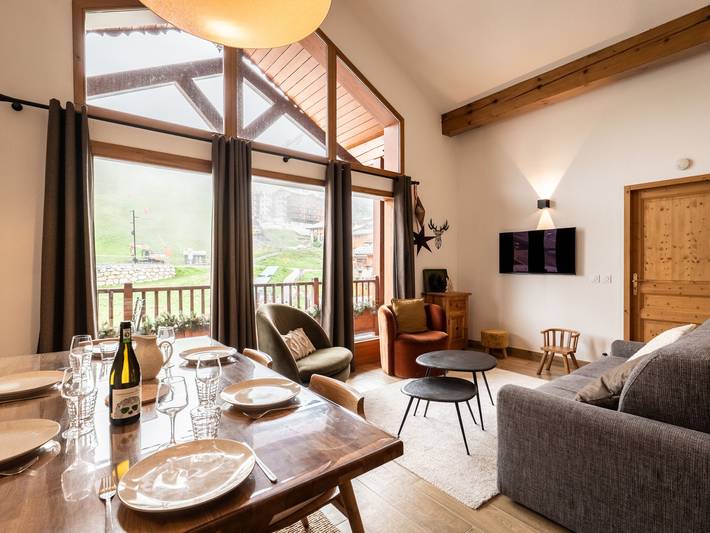 Ganze Wohnung, Renoviertes Duplex im Zentrum mit Parkplatz und WLAN in La Plagne, Aime-la-Plagne