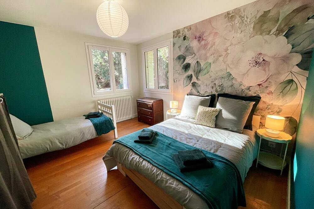 Haus mit großem Garten und Wifi in Meusnes, Romorantin-Lanthenay und Umgebung