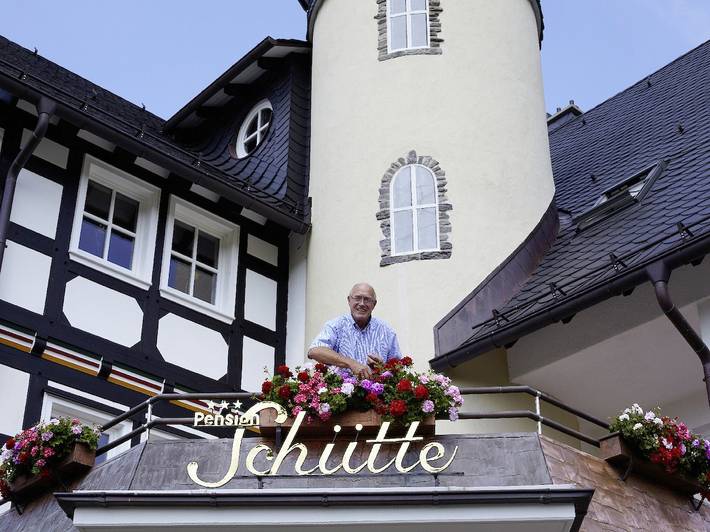 Pension, mit Balkon und Terrasse sowie Garten und Sauna in Schmallenberg - 4