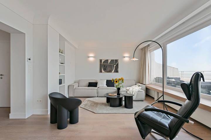 Ferienwohnung für 8 Personen, mit Balkon/Terrasse und Meerblick sowie Terrasse in Knokke-Heist - 4