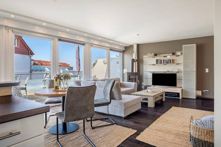 Ferienwohnung für 2 Personen, mit Seeblick