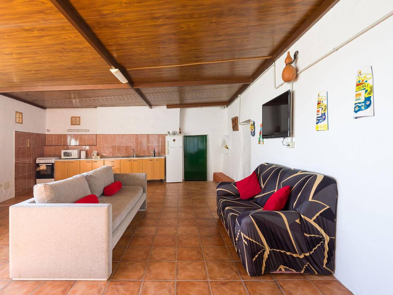 Ferienhaus 'La Casita Cueva Don Carmelo' mit Bergblick, privater Terrasse und Wlan in San Bartolomé de Tirajana, Gran Canaria Süd