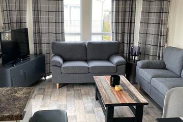 Chalet für 4 Personen, mit Terrasse und Garten, mit Haustier in Serooskerke