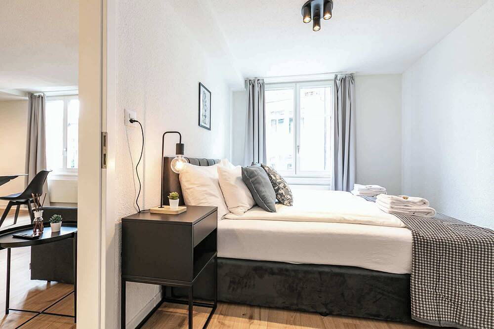 Entire apartment, Book2stay 2-room apartment #5 Kronberg up to 4 persons in St. Gallen, Lake Constance (Switzerland)