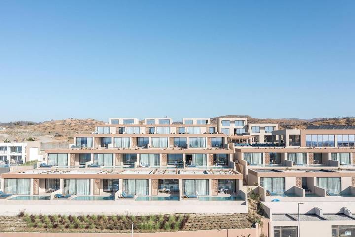 Hôtel pour 2 personnes, avec piscine et sauna ainsi que terrasse et vue