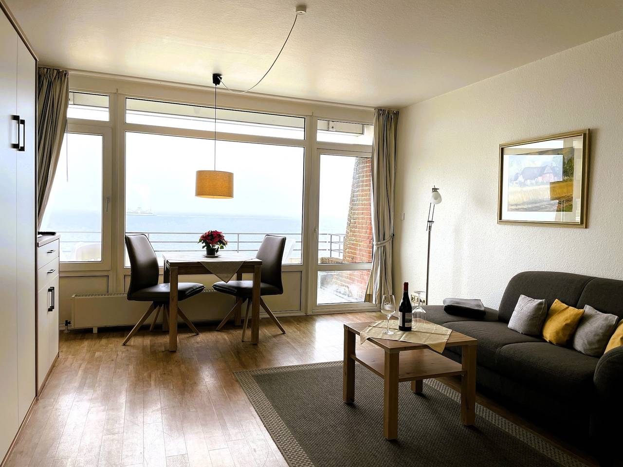 Apartamento vacacional entero, Apartamento de vacaciones para 2 personas con balcón in Wyk auf Föhr (Ciudad), Wyk auf Föhr