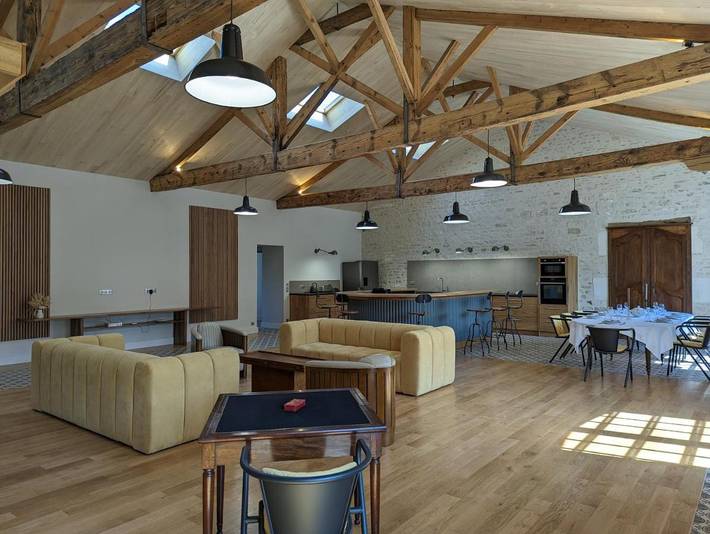 Gîte pour 8 personnes, avec vue à Gondeville - 3