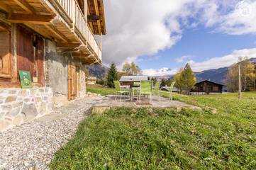 Gîte pour 8 personnes, avec terrasse et jardin à Hauteluce